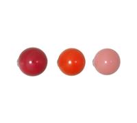 Vitra Set de 3 porte-manteaux Coat Dots rouge Ø5cm/profondeur 5-7,2cm