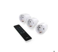 Set de 3 prises Schuko + télécommande - DiO