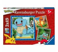 Set de 3 Puzzles Ravensburger 49 Pièces 147 Pièces 3 Unités