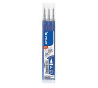 Lot de 3 recharges pour la gamme Frixion Point Pilot bleu