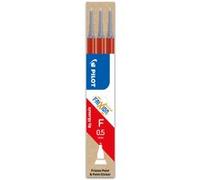 Pilot Pen Recharge pour stylo FriXion Point - pointe fine 0,5 mm - Pochette de 3 rouge