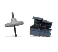 Set de 3 scies diamètre 60, 67 et 74 mm Edma