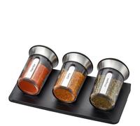 GEFU Kit : X-PLOSION + Organisateur d'épices et d'herbes aromatiques X-PLOSION