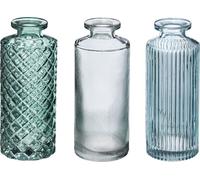 Set de 3 soliflores, verre, vert - Atmosphera créateur d'intérieur