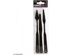 Set de 3 spatules pour pâte 3D Aladine Izink Noir Noir G