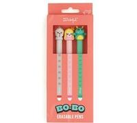 Set de 3 stylos effaçables Mr. Wonderful Conte de fées Princesse Chevalier Dragon Multicolore G