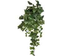 set de 3 suspensions de lierre anglais avec 78 feuilles, 45 cm - Plante artificielle de haute qualité Vert