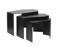 Set de 3 table d'ensemble Shard Cluster LxWxH 64.9x48.1x45cm