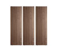 String Furniture Étagères - Lot de 3 - noyer - 78 x 30 cm