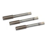 Set de 3 tarauds à main HSS - finition brillante - pas ISO à droite - 16x2,0 mm SAM OUTILLAGE