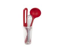 - Set de 3 ustensiles et bol doseur - Crêpes Party