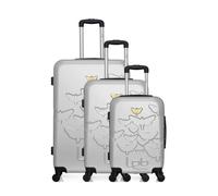Set de 3 Valises AELYS 75 cm 4 Roues - gris - LPB LUGGAGE