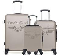Set de 3 valises american travel - - valise weekend , valise cabine et valise cabine xxs chelsea - beige beige G