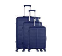 Set de 3 Valises ANDROMEDE - bleu - OBAGO