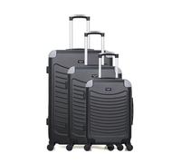 Set de 3 Valises CONGO - noir - WAVE PARIS