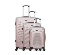 Set de 3 Valises CONGO - rose - WAVE PARIS