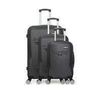 Set de 3 Valises DC 75 cm 4 Roues - gris - AMERICAN TRAVEL