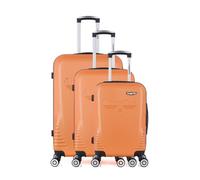 Set de 3 Valises DC 75 cm 4 Roues - orange - AMERICAN TRAVEL