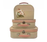 Set de 3 valises faon