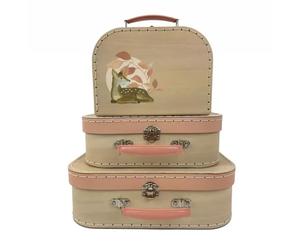 Set de 3 valises faon