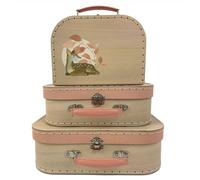 Set de 3 valises faon multi-coloured TU