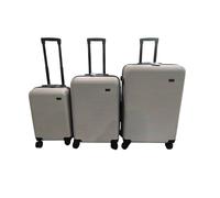 Set de 3 valises - GERARD PASQUIER - ABS - 4 roulettes - Rigide - VA011 Silver