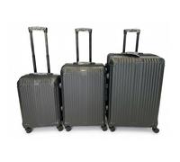Set de 3 valises - GERARD PASQUIER - ABS - 4 roulettes - Rigide - VA015 Noir
