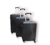 Set de 3 valises - GERARD PASQUIER - Noir - ABS - 20 pouces - 24 pouces - Grande
