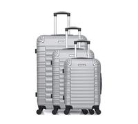 bluestar - set de 3 abs lima 4 roues - gris gris