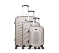 Set de 3 Valises Rigide CONGO beige