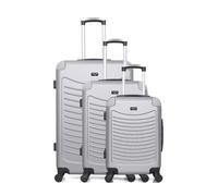 Set de 3 Valises Rigide CONGO gris