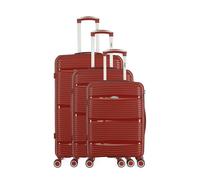 Set de 3 Valises Rigides CENTAURE ROUGE