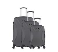 Set de 3 Valises Rigides GARIBALDI gris