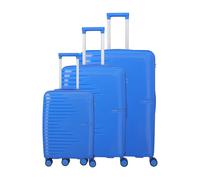 Set de 3 valises travelite Pacific Trolley L/M/S Bleu TU