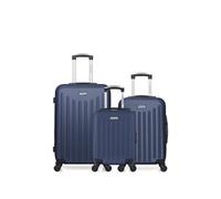 Set de 3 valises - - valise weekend , valise cabine et valise cabine xxs brooklyn - marine