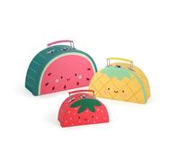 Set de 3 valisettes Fruits - Sarah Betz