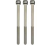 Set de 3 vis pour bonde de douche DOMOPLEX, longueur 78 mm