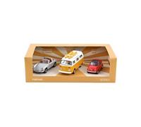 Norev Set de 3 véhicules miniatures Vintage – 911 Targa – Échelle 1/43 – Métal monté