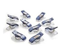 Set de 30 pinces tissus - Collection fleurs bleues - Hobby Gift(...) - Bleu