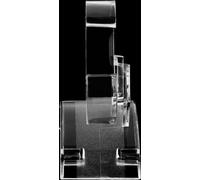 set de 30 présentoirs de montres, support d'exposition de montres en plastique, support de montres en acrylique transparent pour montre ou bracelet, présentoir de montres, support de bracelet, présent