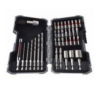 Set de 35 pièces de vissage et perçage métal forets, embouts et douilles à queue 6 pans BOSCH 2607017328