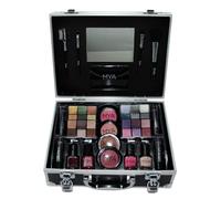 Set de 36 ombres à paupières + 4 barres à lèvres + 4 couleurs + miroir.