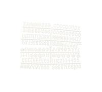 Set de 360 lettres (chiffres, icônes et lettres) Securit