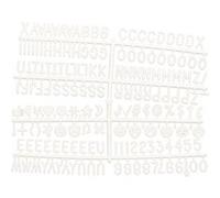 Set de 360 lettres (chiffres, icônes et lettres) Securit G