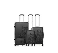 - set de 4 abs eleonor-c 4 roues - noir