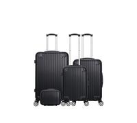 - set de 4 abs tage-c 4 roues - noir