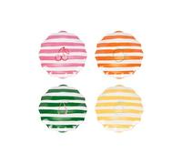 Set de 4 assiettes à dessert Tutti Frutti 20 cm - Table Passion