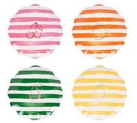 Set de 4 assiettes à dessert Tutti Frutti 20 cm - Table Passion