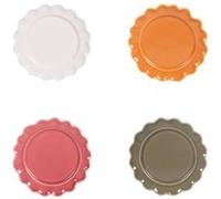 Set de 4 assiettes à pain Agra 15 cm Table passion