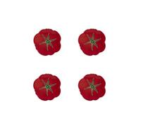 BORDALLO PINHEIRO Set de 4 assiettes à pain aux tomates
